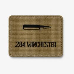 Patch .284 Winchester - Coyote / Noir
