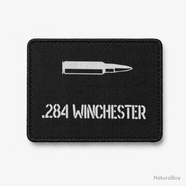 Patch .284 Winchester - Noir / Blanc