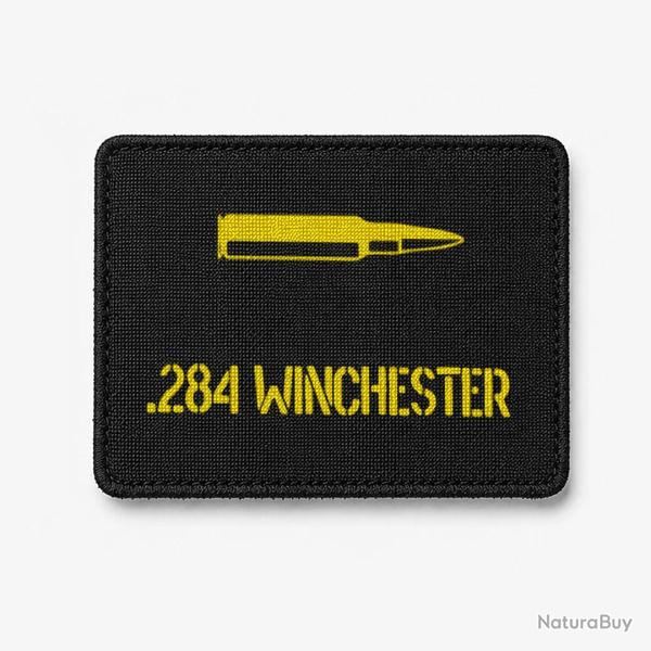 Patch .284 Winchester - Noir / Jaune