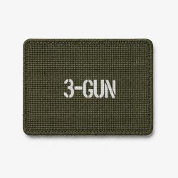 Patch 3-Gun - Olive / Blanc