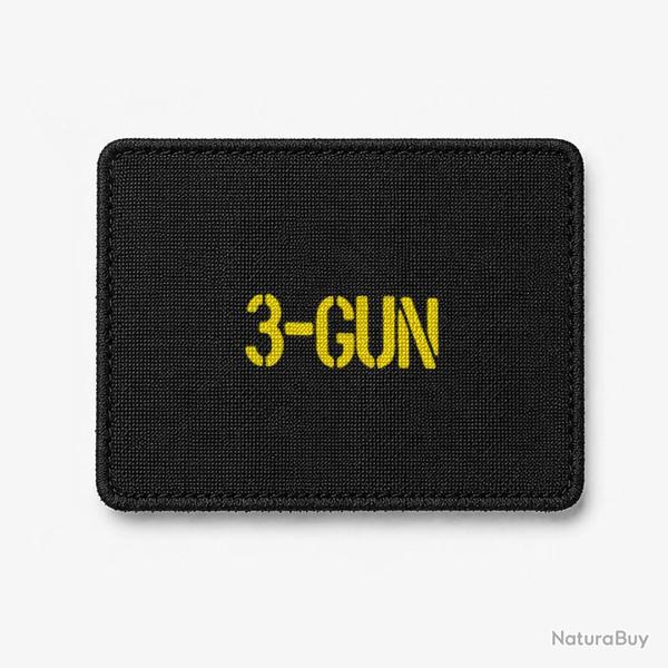 Patch 3-Gun - Noir / Jaune
