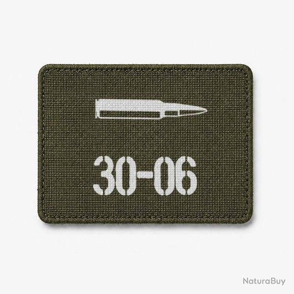 Patch .30-06 - Olive / Blanc