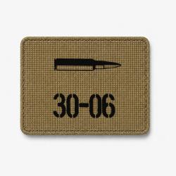 Patch .30-06 - Coyote / Noir