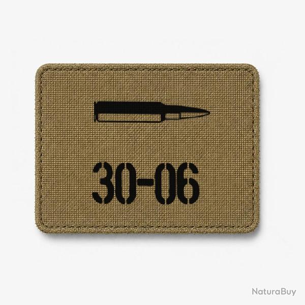 Patch .30-06 - Coyote / Noir