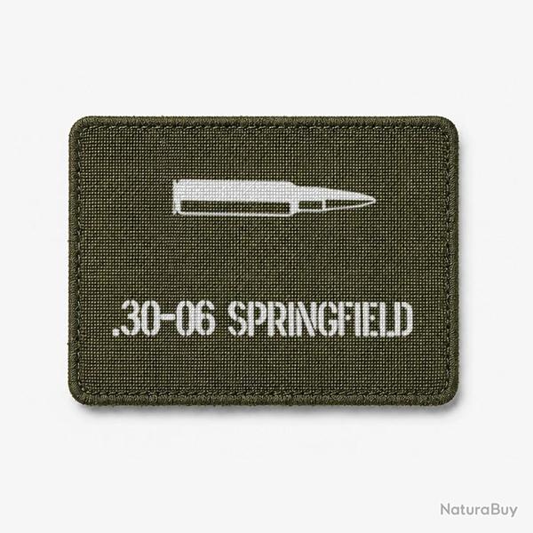 Patch .30-06 Springfield - Olive / Blanc