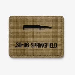 Patch .30-06 Springfield - Coyote / Noir