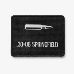 Patch .30-06 Springfield - Noir / Blanc