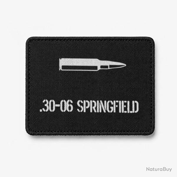 Patch .30-06 Springfield - Noir / Blanc