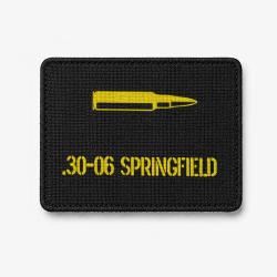 Patch .30-06 Springfield - Noir / Jaune