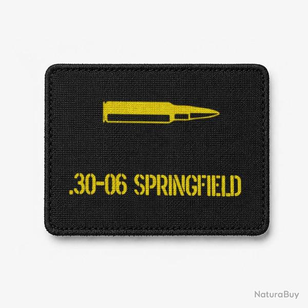Patch .30-06 Springfield - Noir / Jaune