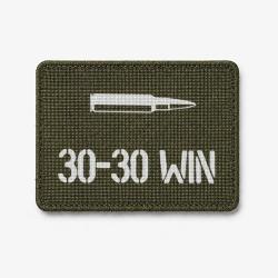 Patch 30-30 Win - Olive / Blanc