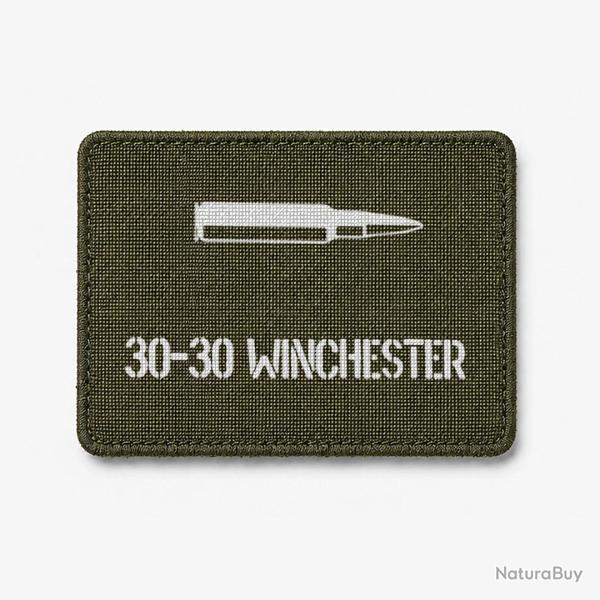 Patch .30-30 Winchester - Olive / Blanc