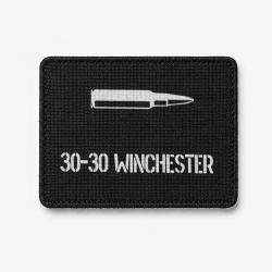 Patch .30-30 Winchester - Noir / Blanc
