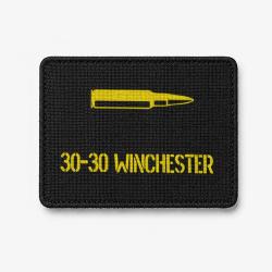Patch .30-30 Winchester - Noir / Jaune