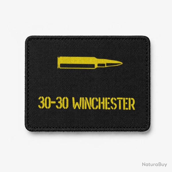 Patch .30-30 Winchester - Noir / Jaune