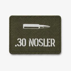 Patch .30 Nosler - Olive / Blanc