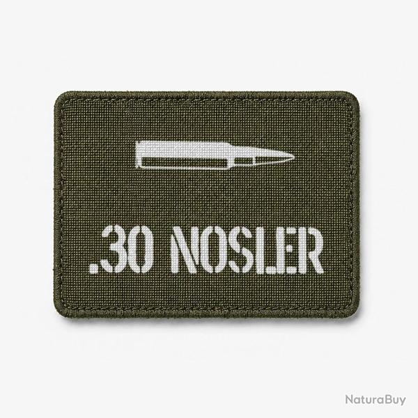 Patch .30 Nosler - Olive / Blanc