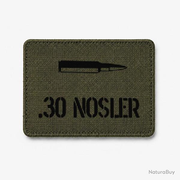 Patch .30 Nosler - Olive / Noir