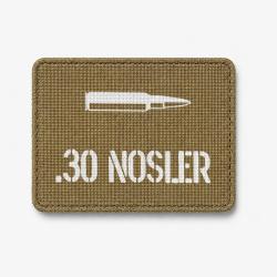 Patch .30 Nosler - Coyote / Blanc
