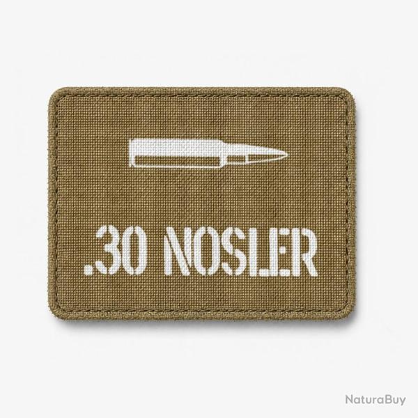 Patch .30 Nosler - Coyote / Blanc