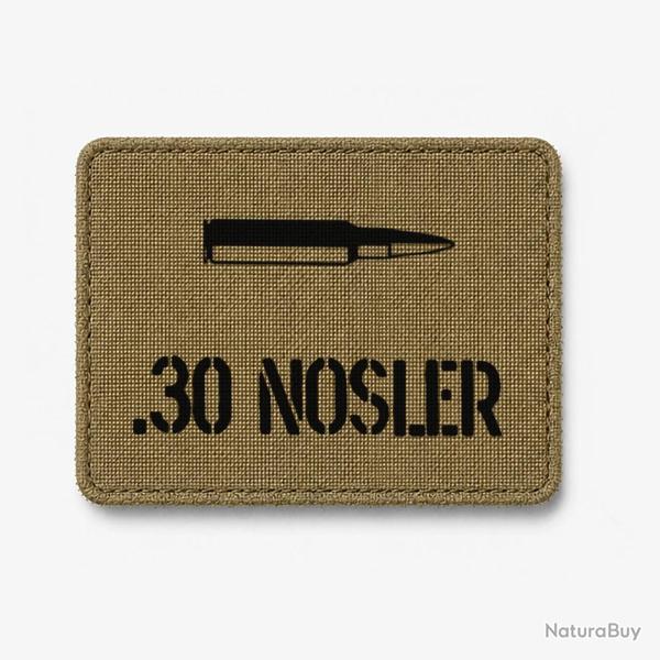 Patch .30 Nosler - Coyote / Noir