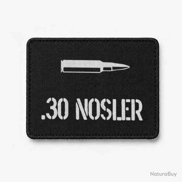 Patch .30 Nosler - Noir / Blanc