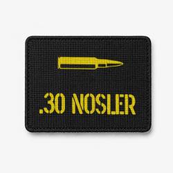 Patch .30 Nosler - Noir / Jaune