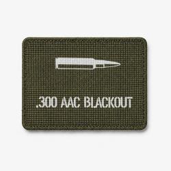 Patch .300 AAC Blackout - Olive / Blanc