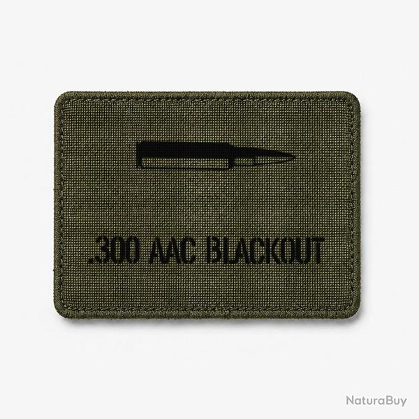 Patch .300 AAC Blackout - Olive / Noir