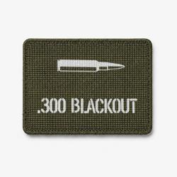 Patch .300 Blackout - Olive / Blanc