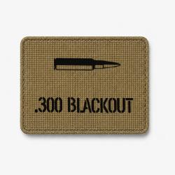 Patch .300 Blackout - Coyote / Noir
