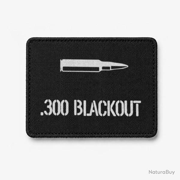 Patch .300 Blackout - Noir / Blanc