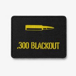 Patch .300 Blackout - Noir / Jaune