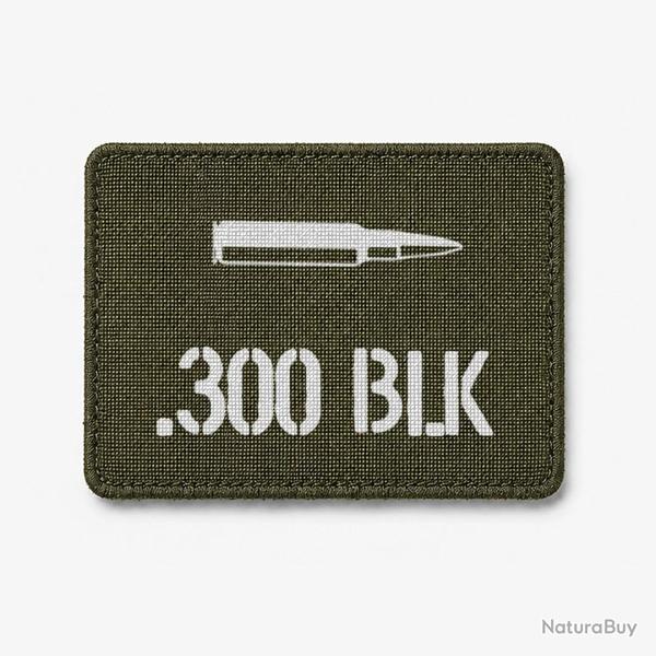 Patch .300 BLK - Olive / Blanc