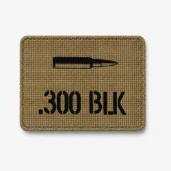 Patch .300 BLK - Coyote / Noir