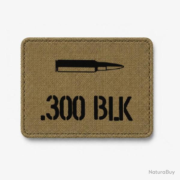 Patch .300 BLK - Coyote / Noir