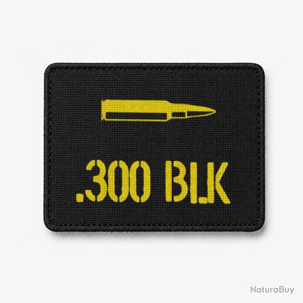 Patch .300 BLK - Noir / Jaune