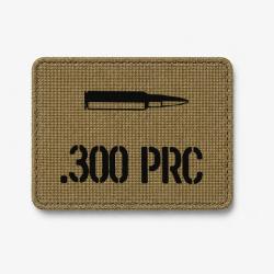 Patch .300 PRC - Coyote / Noir