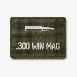 Patch .300 Win Mag - Olive / Blanc