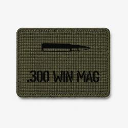 Patch .300 Win Mag - Olive / Noir