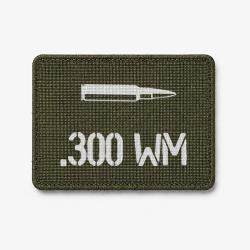Patch .300 WM - Olive / Blanc