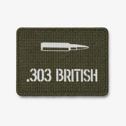 Patch .303 British - Olive / Blanc
