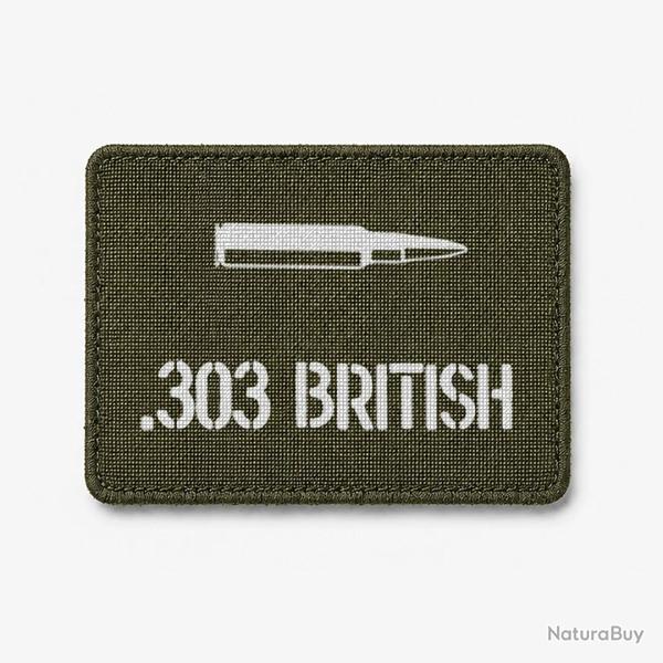 Patch .303 British - Olive / Blanc