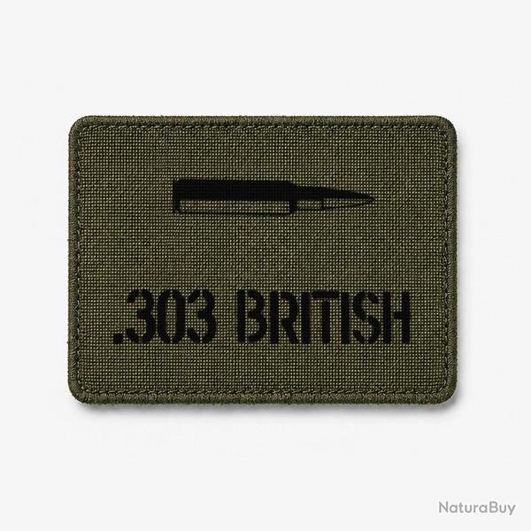 Patch .303 British - Olive / Noir
