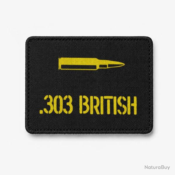 Patch .303 British - Noir / Jaune
