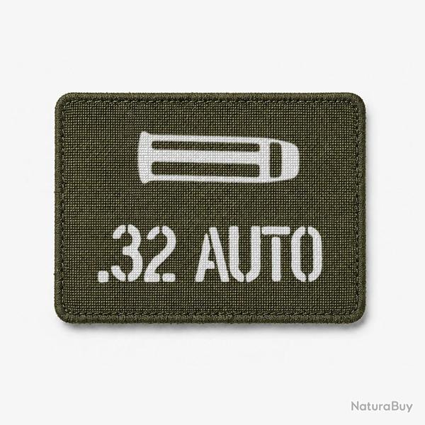 Patch .32 AUTO - Olive / Blanc