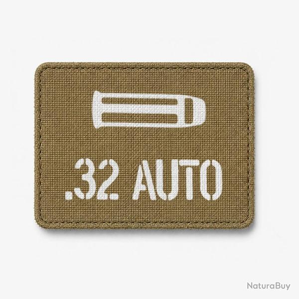 Patch .32 AUTO - Coyote / Blanc