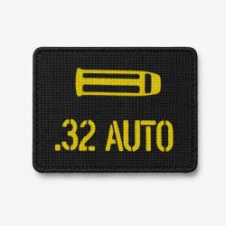 Patch .32 AUTO - Noir / Jaune