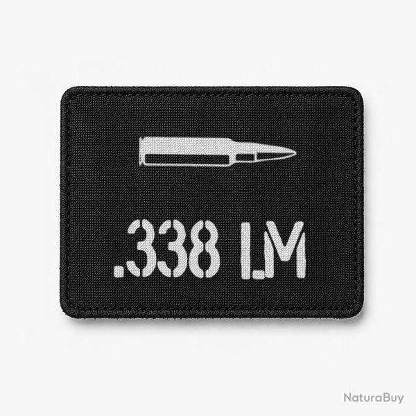Patch .338 - Noir / Blanc