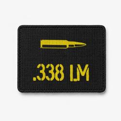 Patch .338 - Noir / Jaune